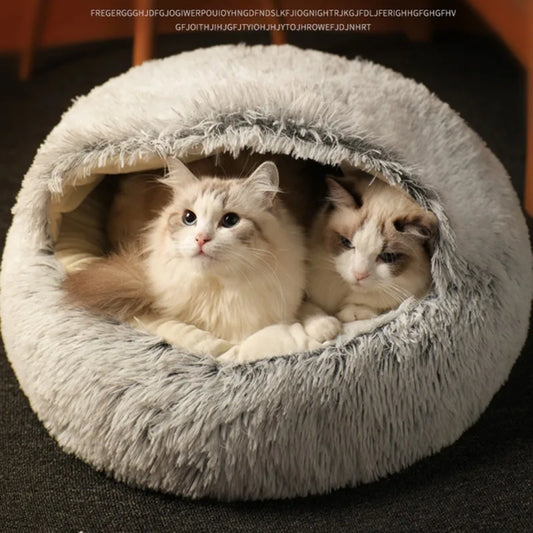 TailYard Round Self-Warming Pet Bed - TailYard